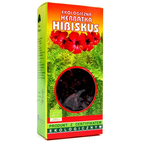 Herbatka Hibiskus Bio 50 G - Dary Natury [BIO]