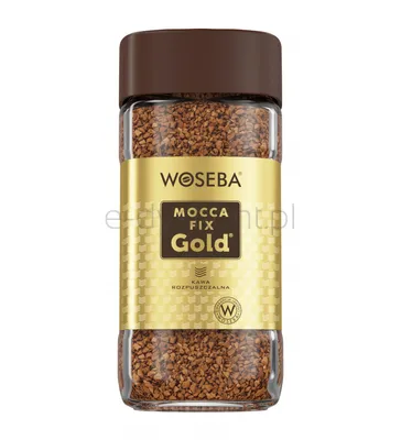 Woseba kawa rozpuszczalna liofilizowana Mocca Fix Gold 100g