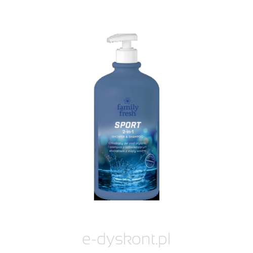 Family Fresh żel pod prysznic Sport 1000ml