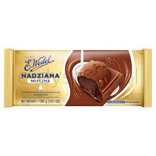Wedel Czekolada Mleczna z czekoladowym nadzieniem 287g
