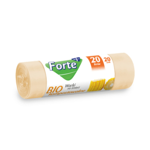 Forte+ Worki Na Śmieci Biokompostowalne 20L 20 Szt.