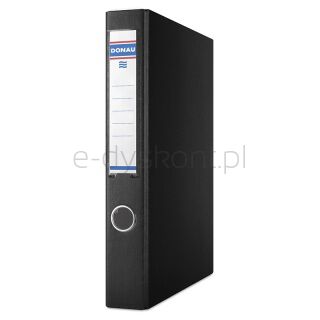 Donau Segregator ringowy PP, A4/4RD/30mm, czarny
