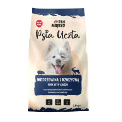Pan Mięsko Psia Uczta Wieprzowina z dziczyzną 2,8 kg