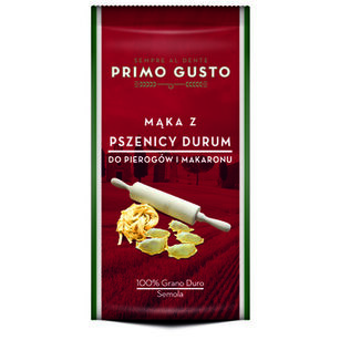 Primo Gusto Mąka Z Pszenicy Durum Do Pierogów I Makaronu 500G