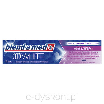 Blend-A-Med Pasta Do Zębów 3D White Cool Water 75 Ml