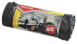 Office Products Worki na śmieci biurowe standard (HDPE), 60l, 50szt., czarne