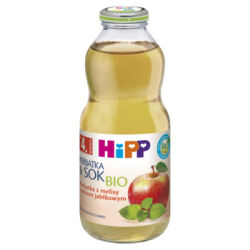 HiPP BIO od pokoleń, Herbatka z melisy z sokiem jabłkowym, po 4. m-cu, 500 ml