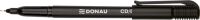 Donau Marker do płyt CD/DVD 0, 3-0,4mm, czarny [BIURO]