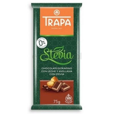 Torras Czekolada Mleczna Z Orzechami Laskowymi Ze Stewią 75 G