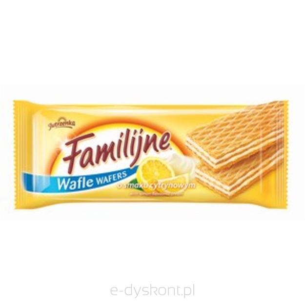 Familijne Wafle O Smaku Cytrynowym 180 G