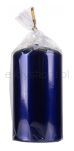 Donau HOME Świeca słupek Aurora, 70x130mm, kobalt - 2