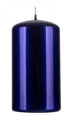 Donau HOME Świeca słupek Aurora, 70x130mm, kobalt