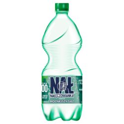 Nałęczowianka Woda mineralna mocny gaz, 1l