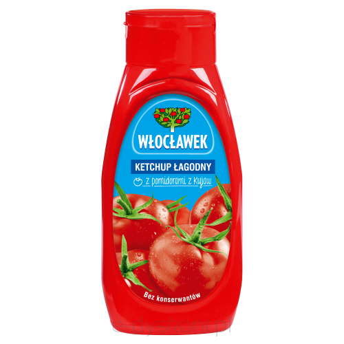 Włocławek Ketchup Łagodny 480 G