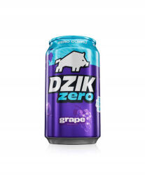 Dzik Zero Grape 330 Ml - Napój Gazowany SK