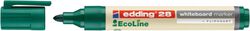 Edding Marker do tablic e-28 EcoLine, 1,5-3 mm, zielony [BIURO]