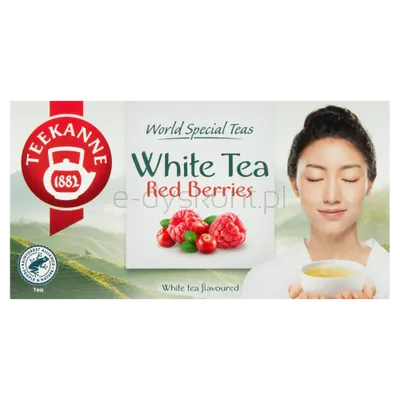 Teekanne Herbata Biała White Tea Red Berries 20 Torebek X 1,25G Rfa