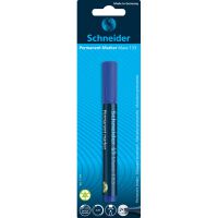 Schneider Marker permanentny Maxx 133, ścięty, 1-4mm, blister, niebieski [BIURO]