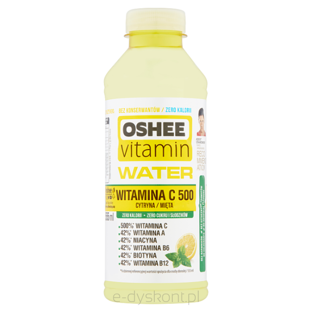 Oshee Vitamin Water Witamina C 500 555Ml