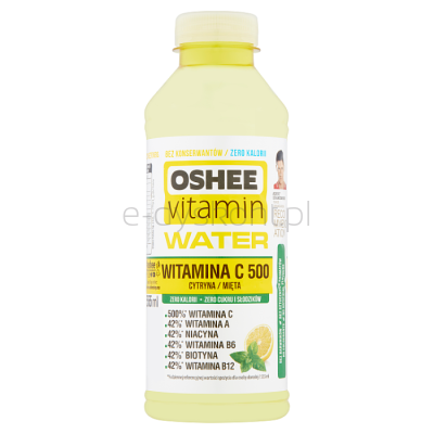 Oshee Vitamin Water Witamina C 500 555Ml