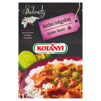 Kotanyi Sekrety Kuchni Indyjskiej - Chicken Masala Mieszanka Przypraw 20G