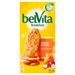 Belvita Ciastka Honey&Nuts, 300 g