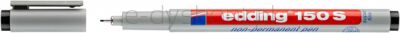 Edding Marker zmywalny e-150 S  0,3mm, czarny [BIURO]