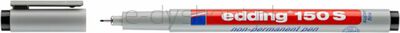 Edding Marker zmywalny e-150 S  0,3mm, czarny
