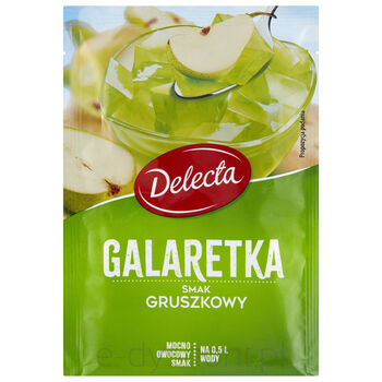 Delecta Galaretka 70G Smak Gruszkowy 