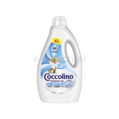 Coccolino Żel Do Prania białych tkanin Care 2.72 l (68 prań)