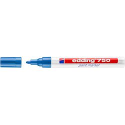 Edding Marker olejowy e-750 2-4 mm, niebieski [BIURO]