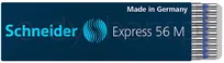 Wkład Express 56 M Do Długopisu Schneider, M, Format D, Niebieski - 2