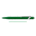 Długopis CARAN D'ACHE 849 Classic Line, M, zielony z zielonym Wkładem - 2