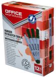 Office Products Marker do tablic okrągły, 1-3mm (linia), zielony - 2