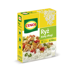 Cenos Ryż biały długi 4 x 100 g