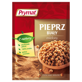 Prymat Pieprz Biały Mielony 15G