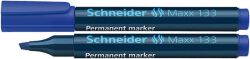Schneider Marker Permanentny Maxx 133, Ścięty, 1-4Mm, Niebieski 