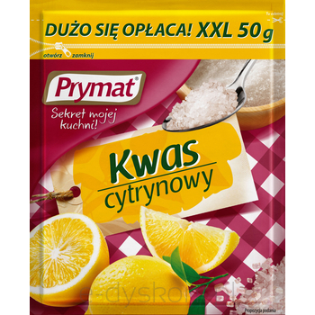 Prymat Kwas Cytrynowy Xxl 50G 