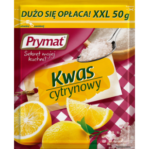 Prymat Kwas Cytrynowy Xxl 50G