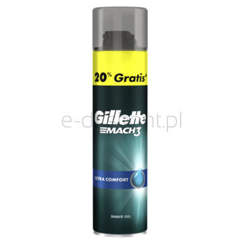 Gillette Mach3 Extra Comfort Żel do golenia 240 ml