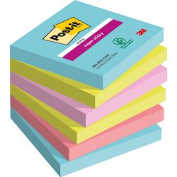 Post-It Karteczki Samoprzylepne Super Sticky, Cosmic, 76X76Mm, 6X90 Kart.
