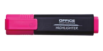 Office Products Zakreślacz fluorescencyjny, 1-5mm (linia), różowy