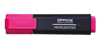 Office Products Zakreślacz fluorescencyjny, 1-5mm (linia), różowy