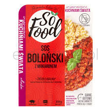 So Food Sos boloński z makaronem 330g