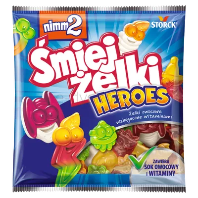 Nimm2 Śmiejżelki Heroes 90G