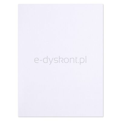 Office Products Skoroszyt Budget Pro, Karton, Z Listwą, Biały Wewn., A4, 250Gsm, Biały