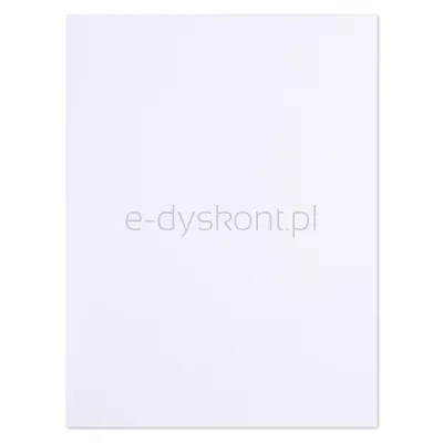 Skoroszyt Office Products Budget Pro, Karton, Z Listwą, Biały Wewn., A4, 250Gsm, Biały