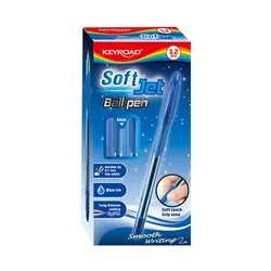 Keyroad Długopis klasyczny , Ball Pen Soft Jet, 0,7mm, niebieski