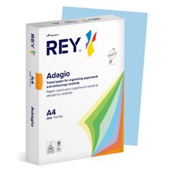 Rey Adagio Papier Ksero A4, 80Gsm, 01 Niebieski Pastel *Ryada080X419 R200, 500 Ark. 
