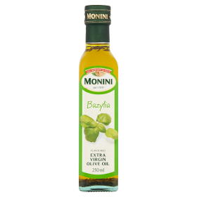 Monini Przyprawa Na Bazie Oliwy Z Oliwek Ev - Bazylia 250 Ml